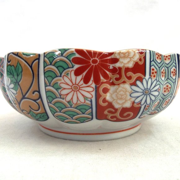 Imari Arita Porcelain Vintage Handcrafted Set of Bowls (4) Rice, Candy, Soup - Picture 2 of 9